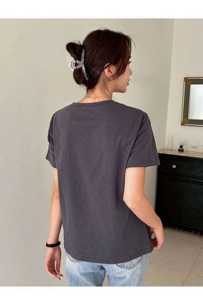 SUNSHINE Baskılı Oversize Tshirt