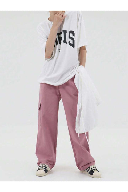 PARİS 1987 Rahat Kesim  Pamuklu Kısa Kol (Oversize) Tshirt