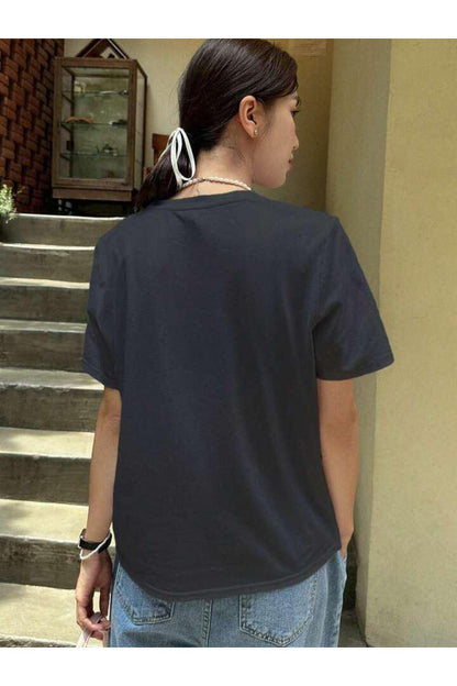 97 Vintage Baskılı Pamuklu Kısa Kol (Oversize) Tshirt