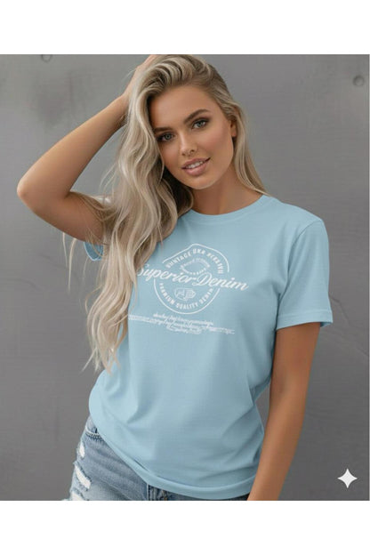 Superior Denim Baskılı T-SHİRT