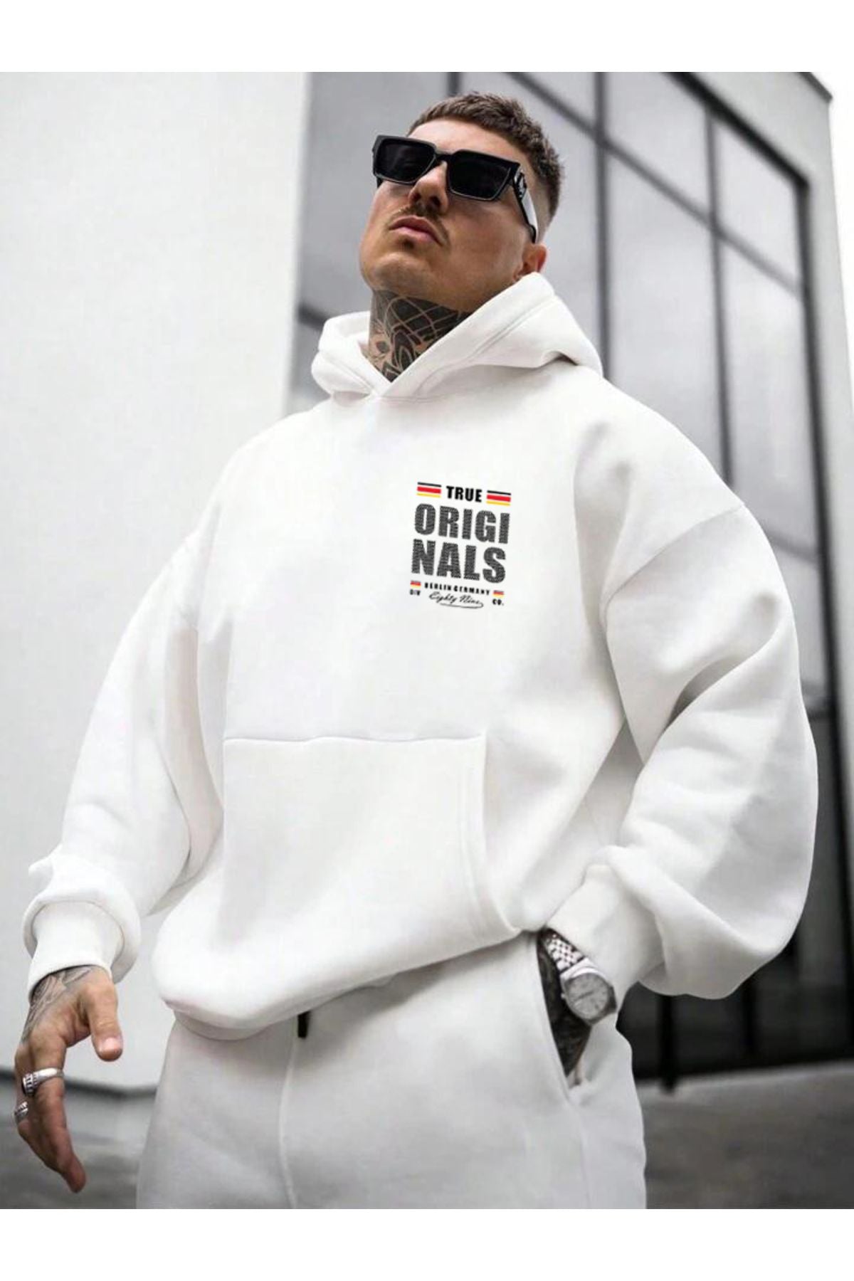TRUE ORIGINALS HOODIE PAMUKLU KAPÜŞONLU SWEATSHIRT