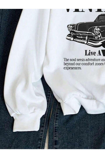 KEEP CLASSIC ALIVE SWEATSHİRT