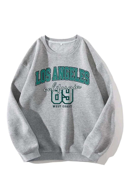 Bisiklet Yaka Sweatshirt Oversize