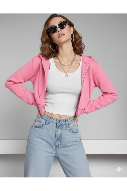 CROP FERMUARLI KADIN HIRKA
