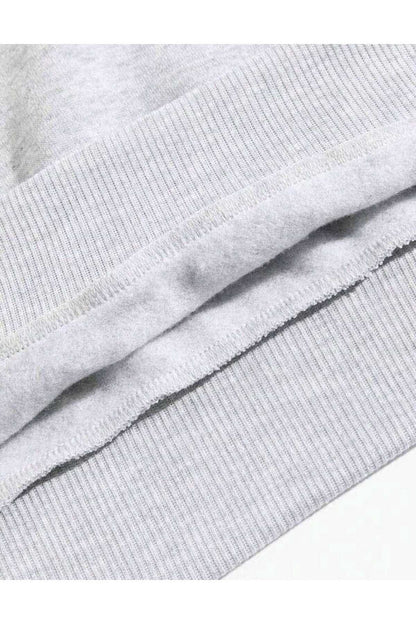 Sevimli Ayı Baskılı Bisiklet Yaka Oversize Pamuklu Sweatshirt ( GENİŞ KALIP )