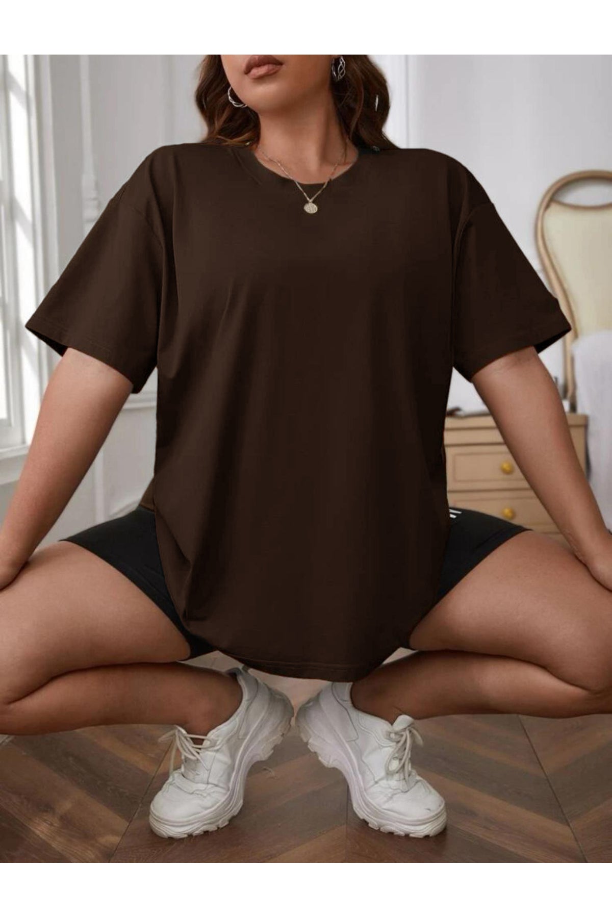 Büyük Beden Geniş Kalıp  Tshirt Serisi ( OVERSİZE-CURVE )Unisex