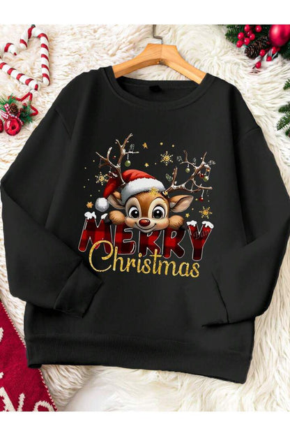 Yılbaşı Özel Seri Unisex Bisiklet Yaka Sweatshirt