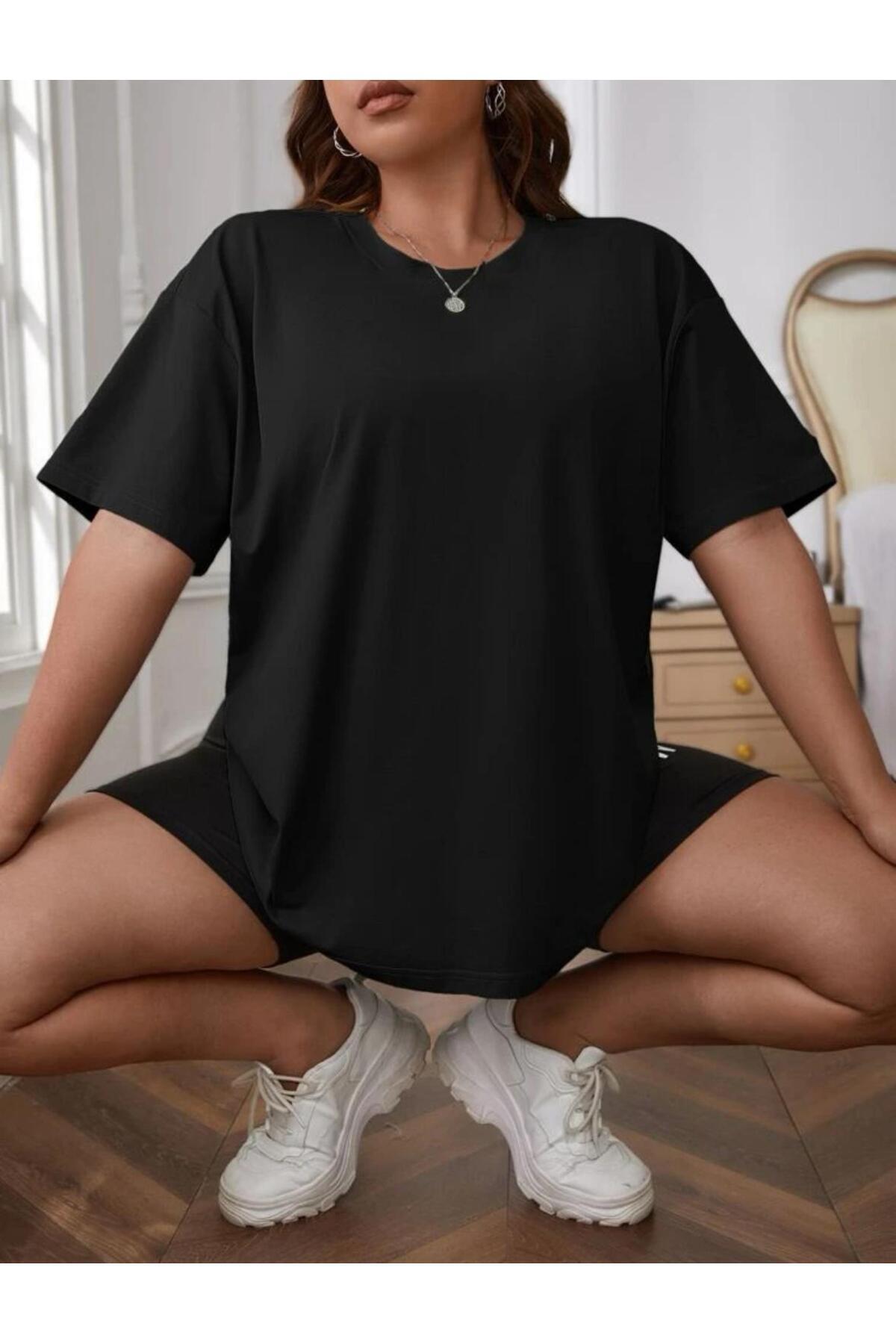 Büyük Beden Geniş Kalıp  Tshirt Serisi ( OVERSİZE-CURVE )