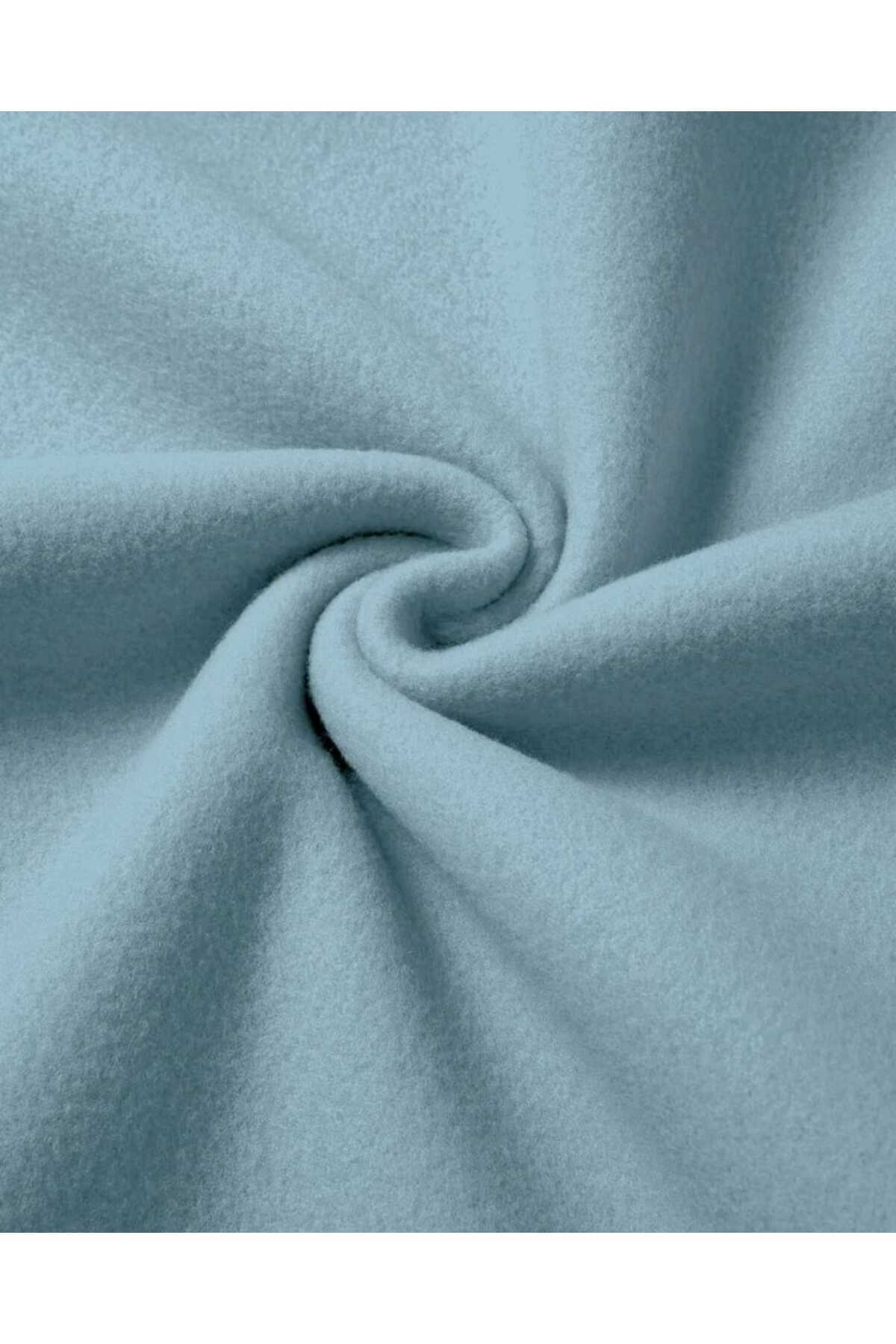 Bisiklet Yaka Sweatshirt Düz Baskısız ( SOFT ) Geniş Kalıp