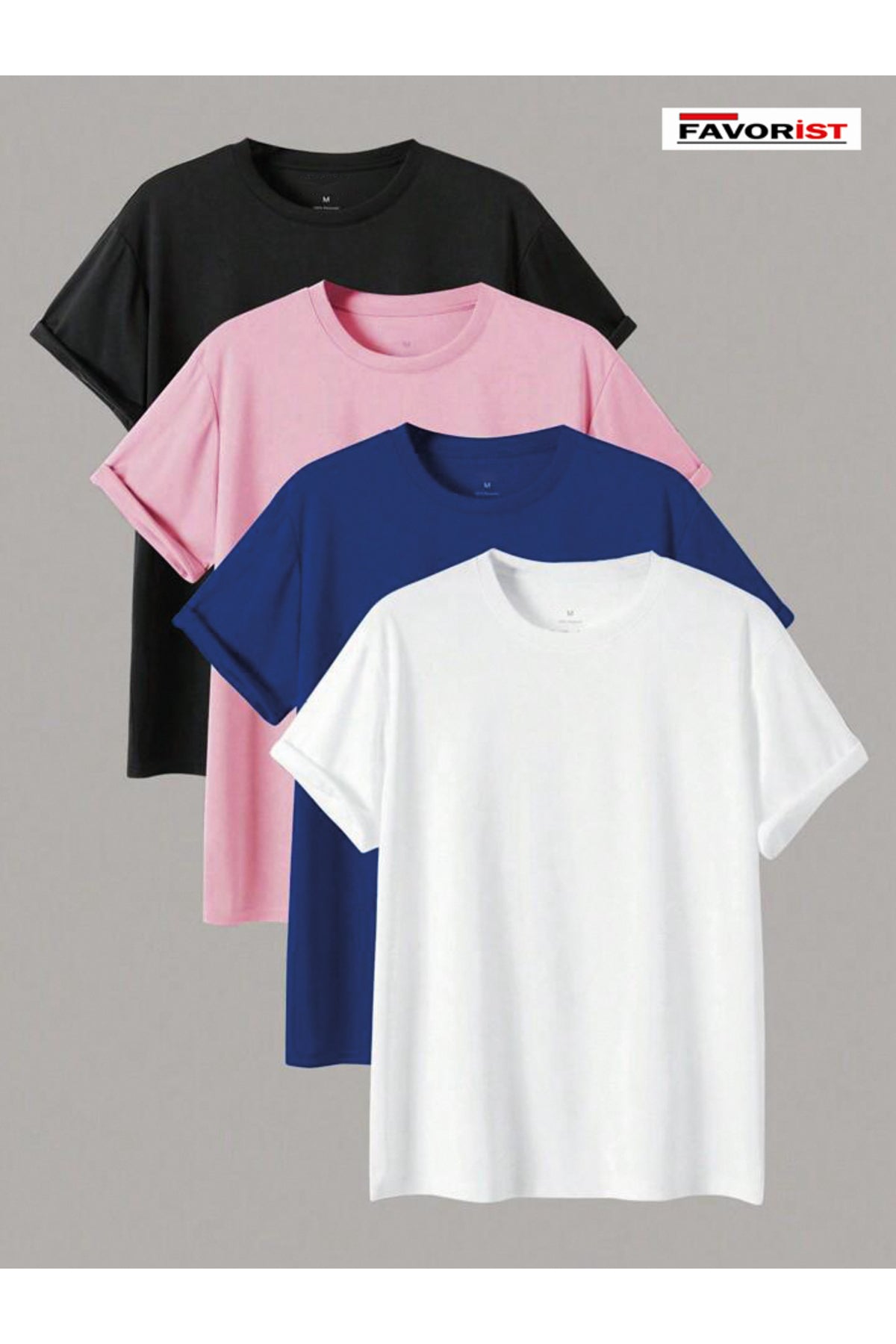 4'ü 1 ARADA Pamuklu Tshirt