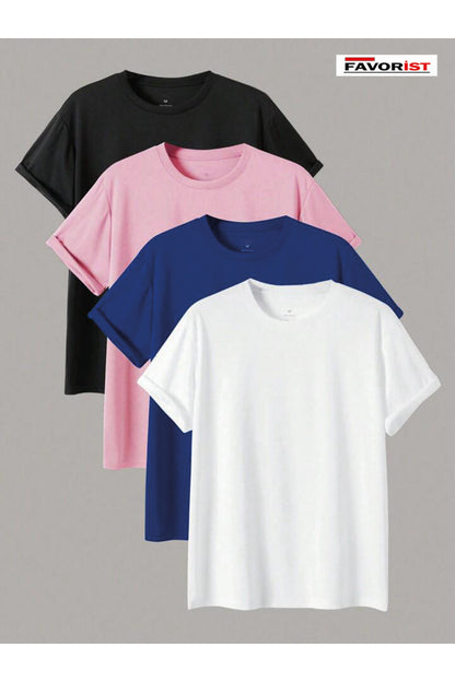 4'ü 1 ARADA Pamuklu Tshirt