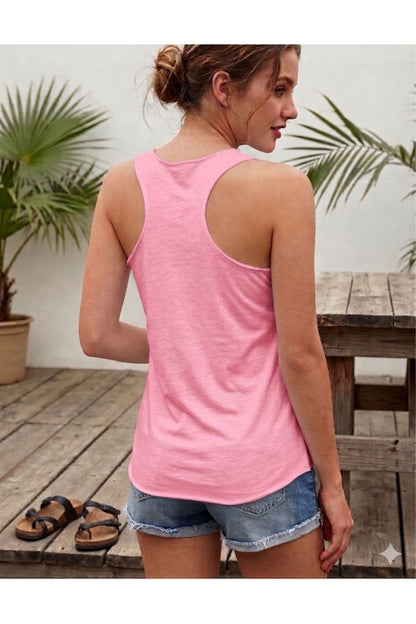 Kadın Slim Fit Düz YÜZÜCÜ Model Askılı Tshirt