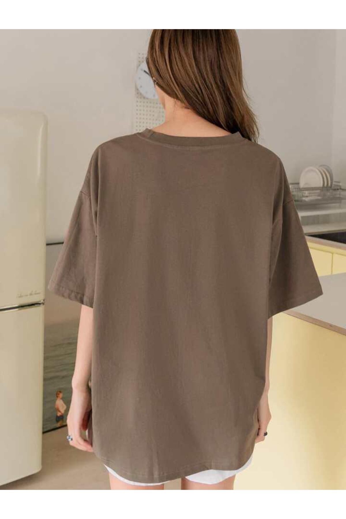 HOLIDAY 1961 Baskılı Pamuklu Kısa Kol (Oversize) Tshirt