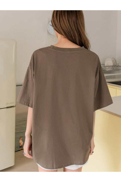 HOLIDAY 1961 Baskılı Pamuklu Kısa Kol (Oversize) Tshirt