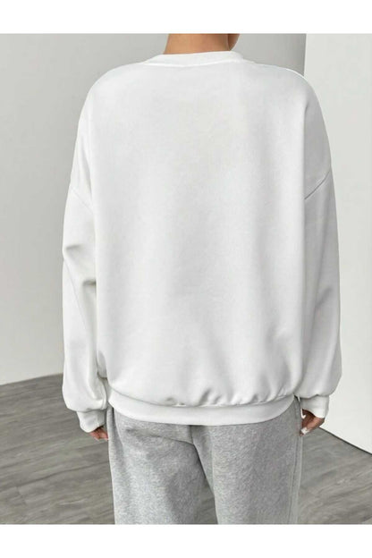 ENJOY LİFE (Sweatshirt) Kışlık Pamuklu