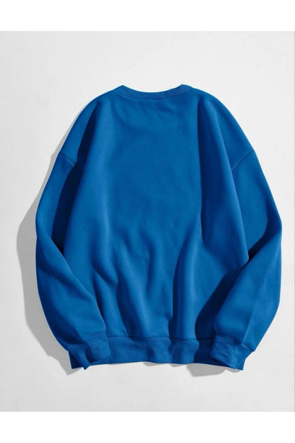 1967 VINTAGE Sweatshirt Baskılı Bisiklet Yaka Unisex