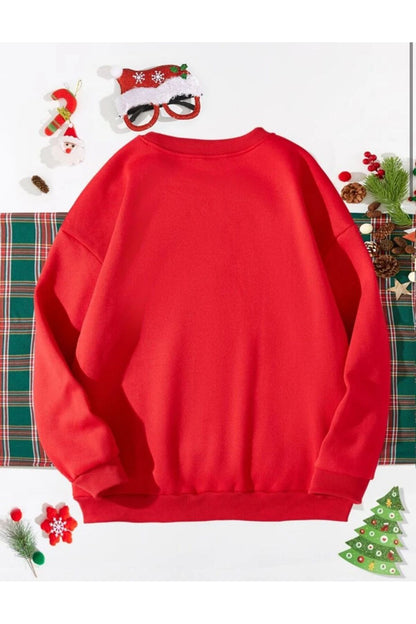 Yılbaşı Özel Seri Unisex Bisiklet Yaka Sweatshirt