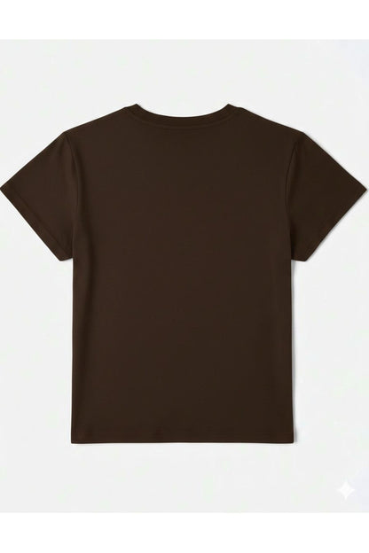 it's Okay To Çiçekler Kısa Kollu Pamuklu Tshirt