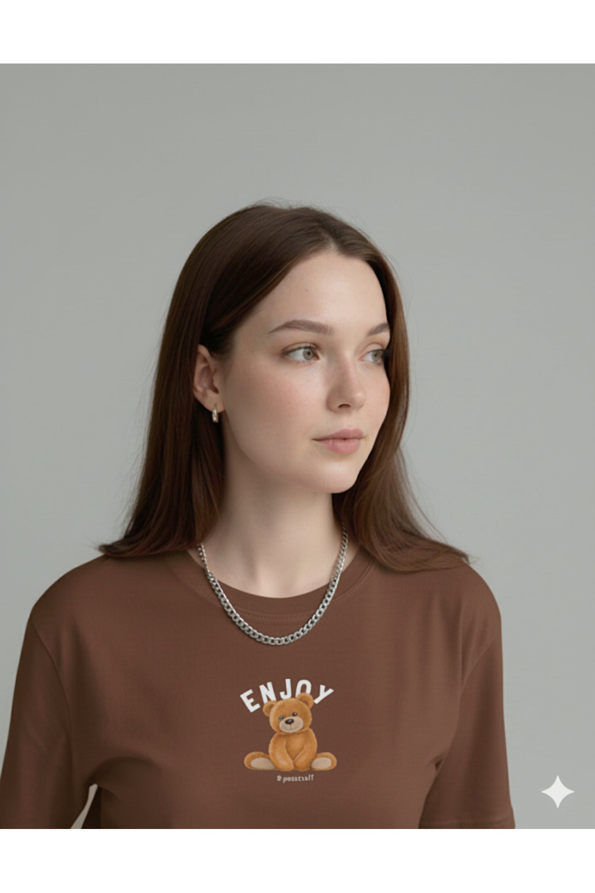 ENJOY Ayıcık Kadın T-Shirt
