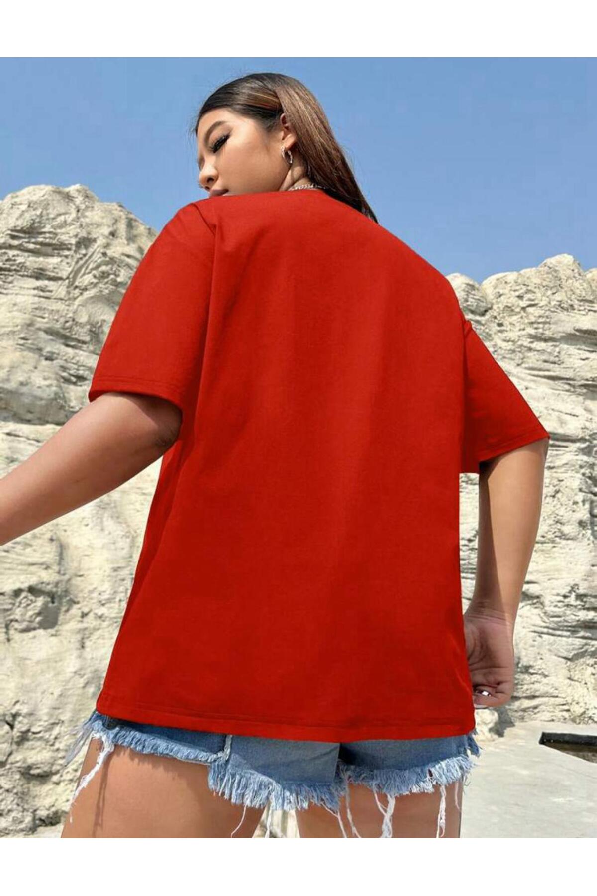 Büyük Beden Geniş Kalıp  Tshirt Serisi ( OVERSİZE-CURVE )