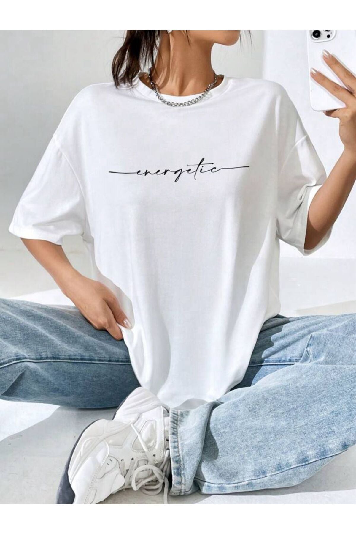 Energetic Baskılı Tshirt