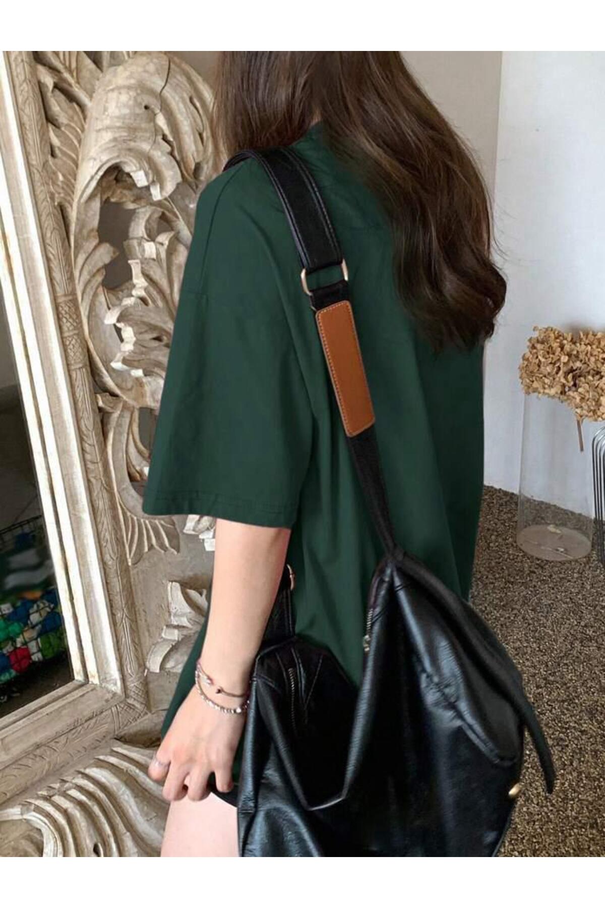 Thousand Baskılı Pamuklu Kısa Kol (Oversize) Tshirt