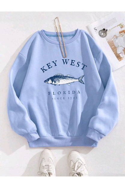 KEY WEST SWEATSHİRT