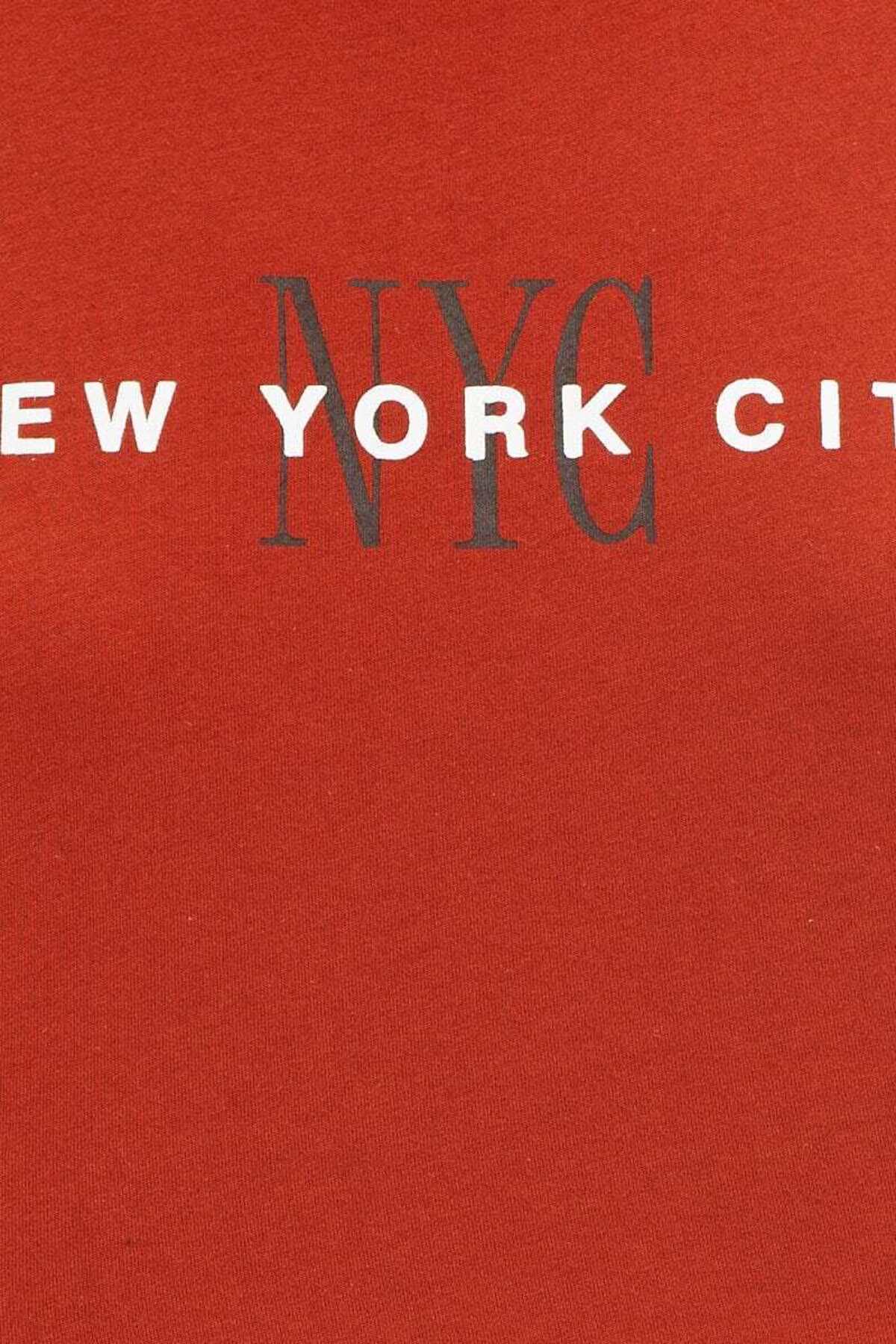 NEW YORK CITY Nyc Baskılı Unisex Kısa Kol (Oversize) Tshirt