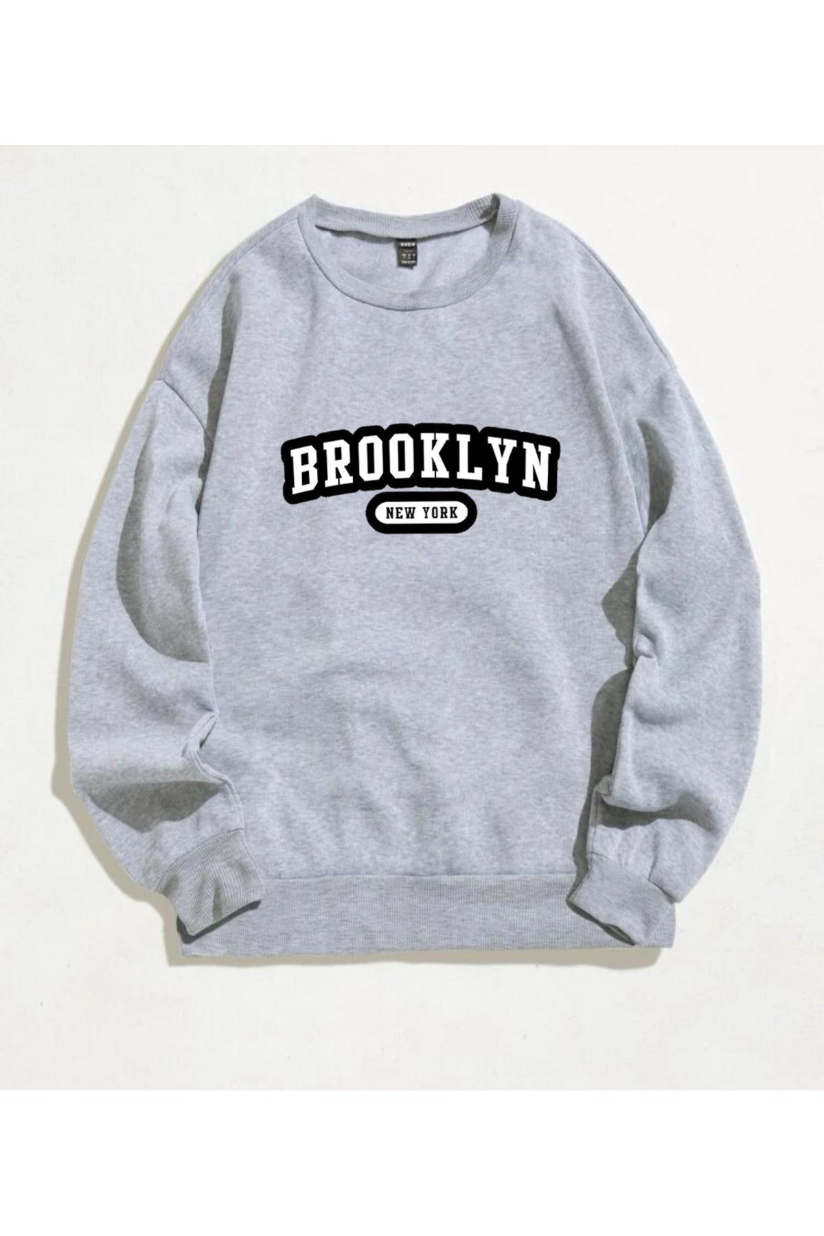 New York Sweatshirt Baskılı Bisiklet Yaka Unisex
