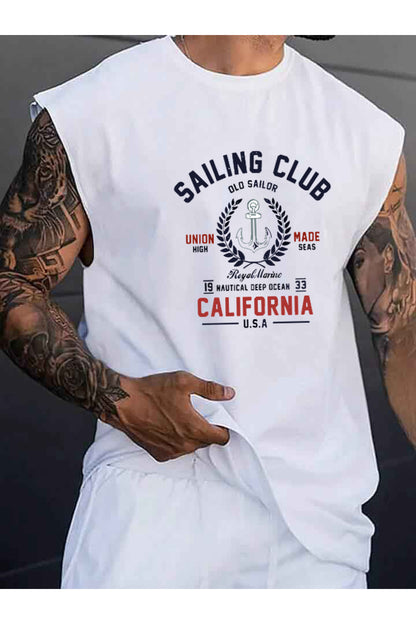 TOP TANK T-SHİRT MIXED PRINTED