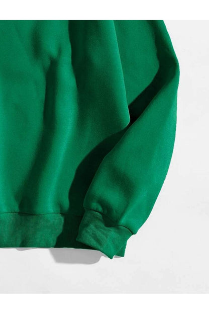ORLANDO Baskılı Bisiklet Yaka Unisex Sweatshirt