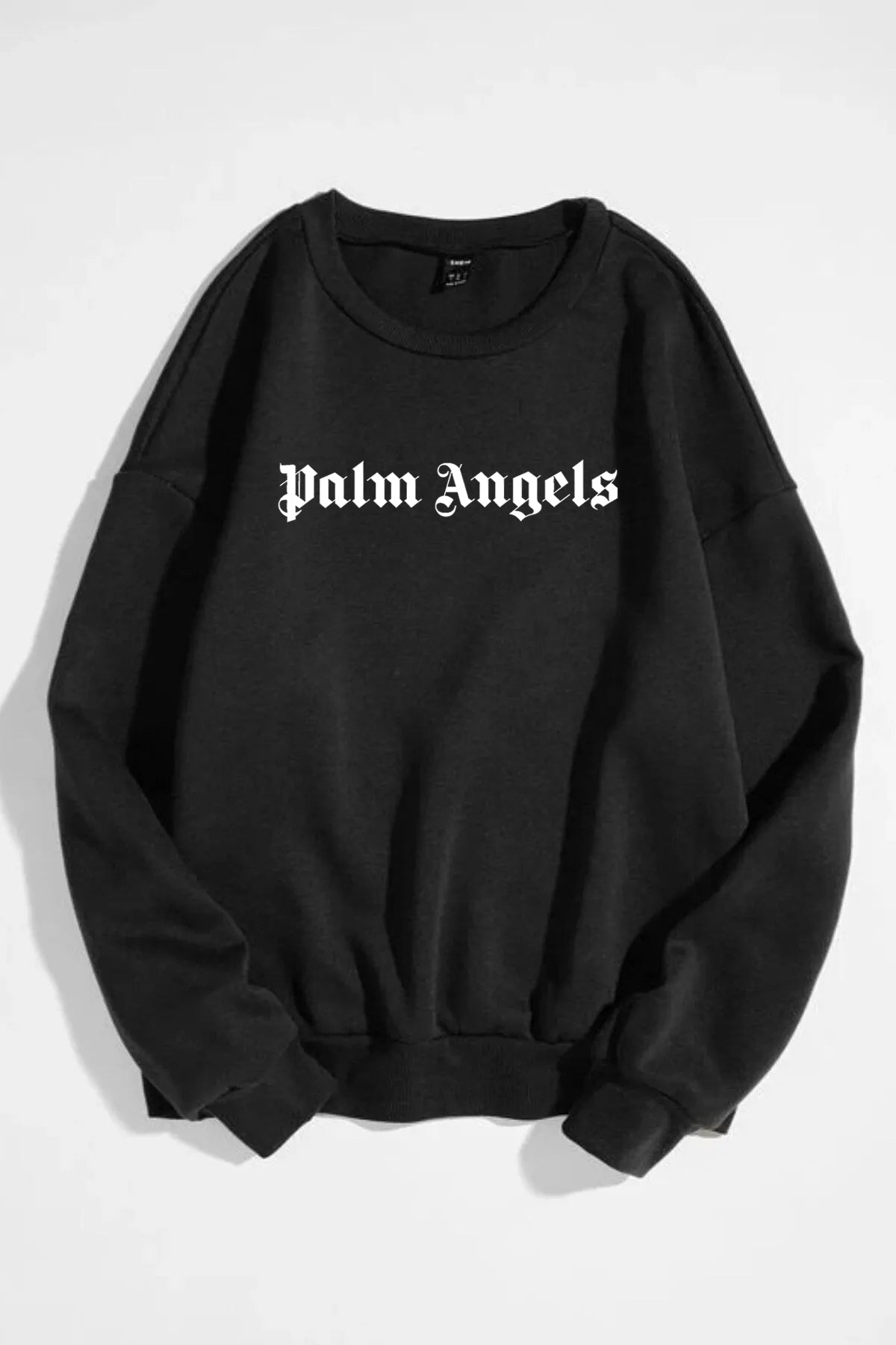 Sweatshirt PALM ANGELS Baskılı Bisiklet Yaka Unisex