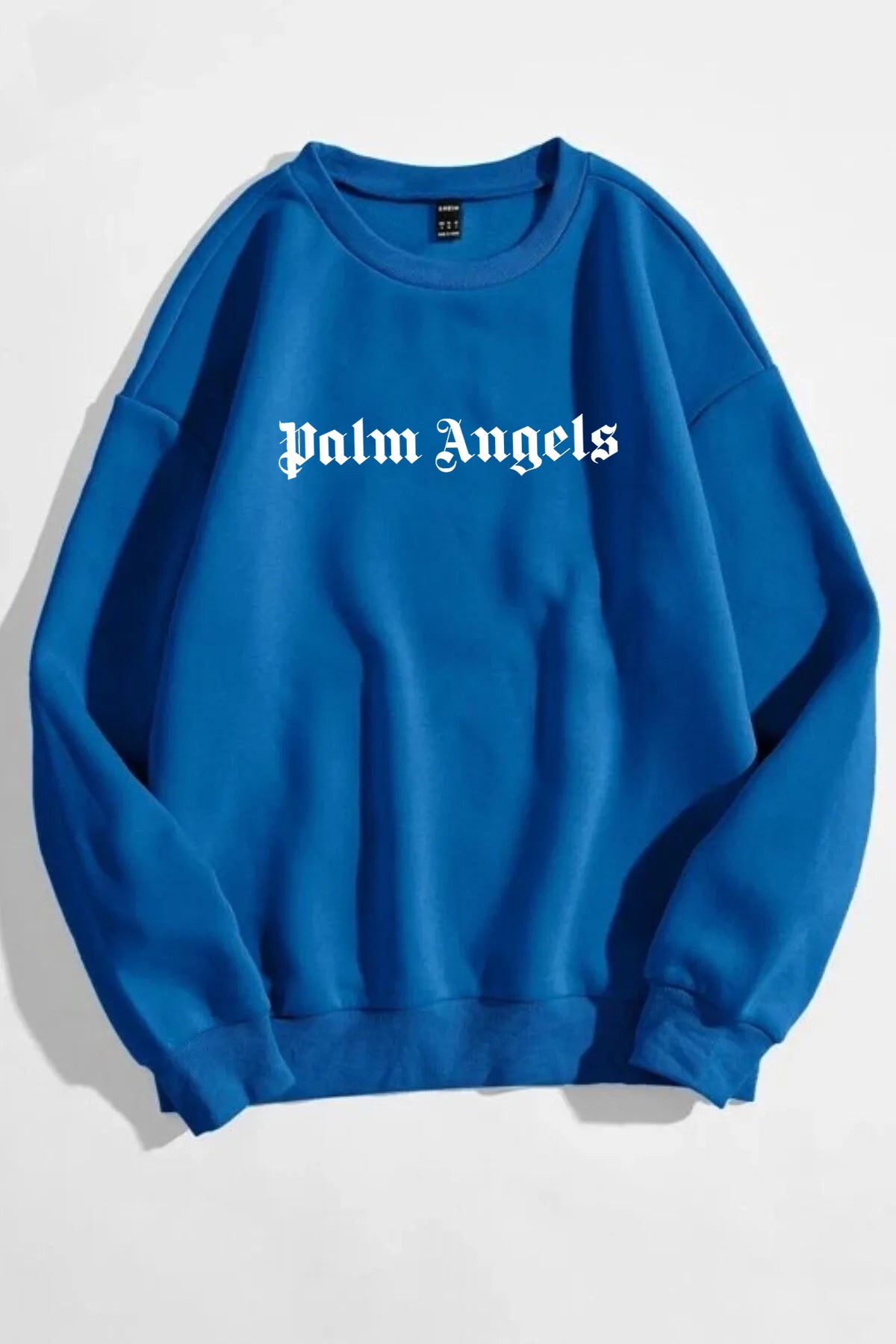 Sweatshirt PALM ANGELS Baskılı Bisiklet Yaka Unisex