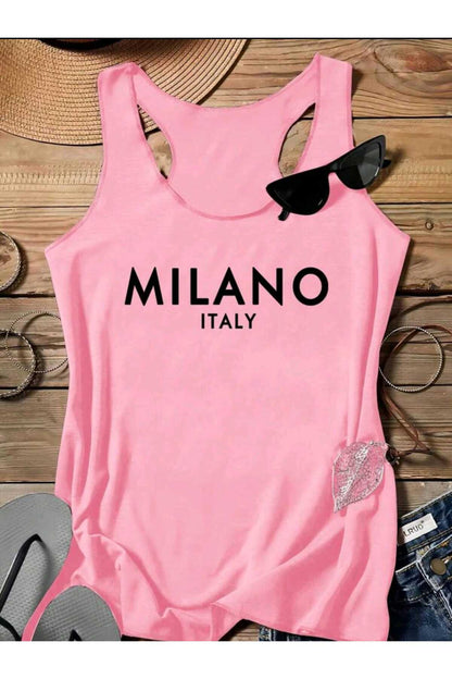 MİLANO ITALY Yüzücü Kadın Atlet Tshirt