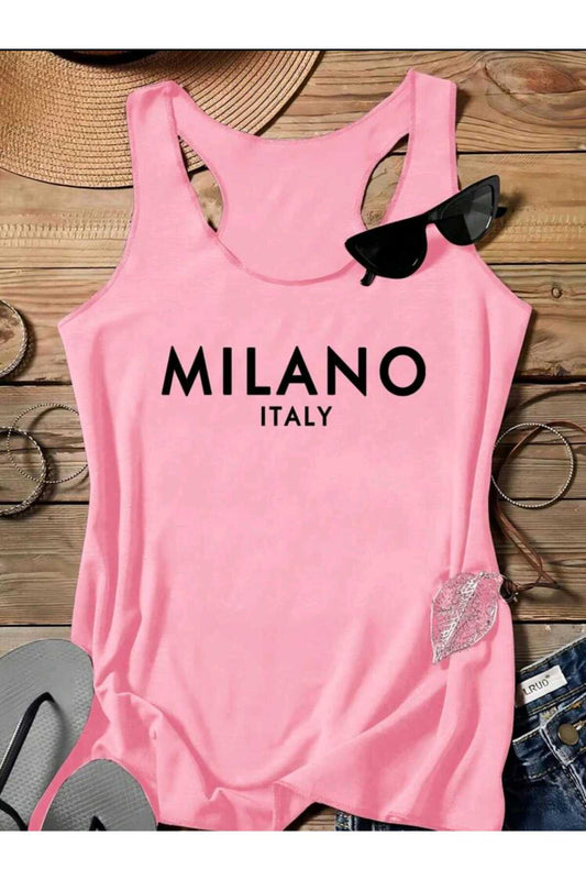 MİLANO ITALY Yüzücü Kadın Atlet Tshirt