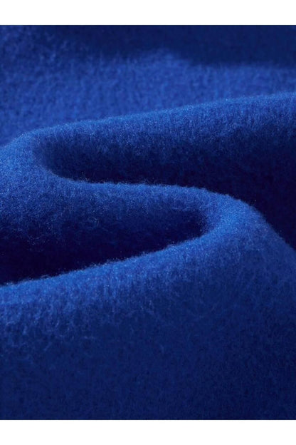 Cep Çiçek Baskılı Kapşonlu Sweatshirt Oversize Geniş Kalıp