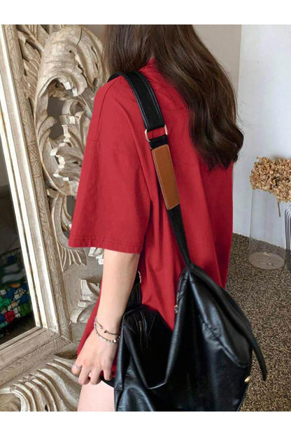 Thousand Baskılı Pamuklu Kısa Kol (Oversize) Tshirt