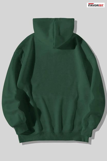 Happiest Baskılı UNİSEX Oversize Kapşonlu Sweatshirt