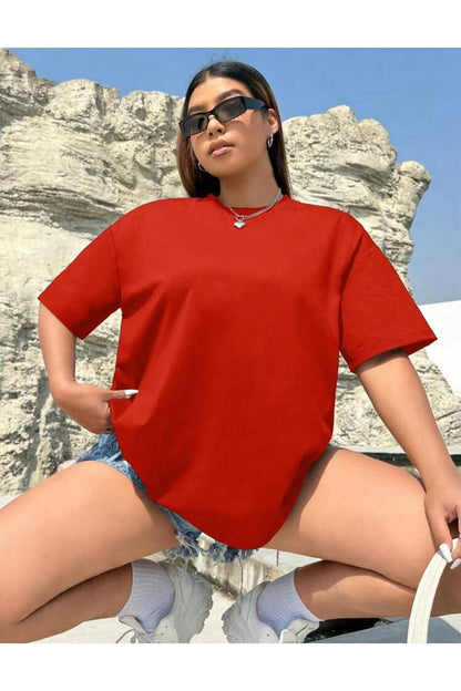 Büyük Beden Geniş Kalıp  Tshirt Serisi ( OVERSİZE-CURVE )