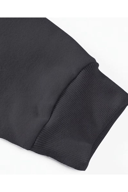 ERKEK KAPÜŞONLU DÜZ BASKISIZ SWEATSHİRT