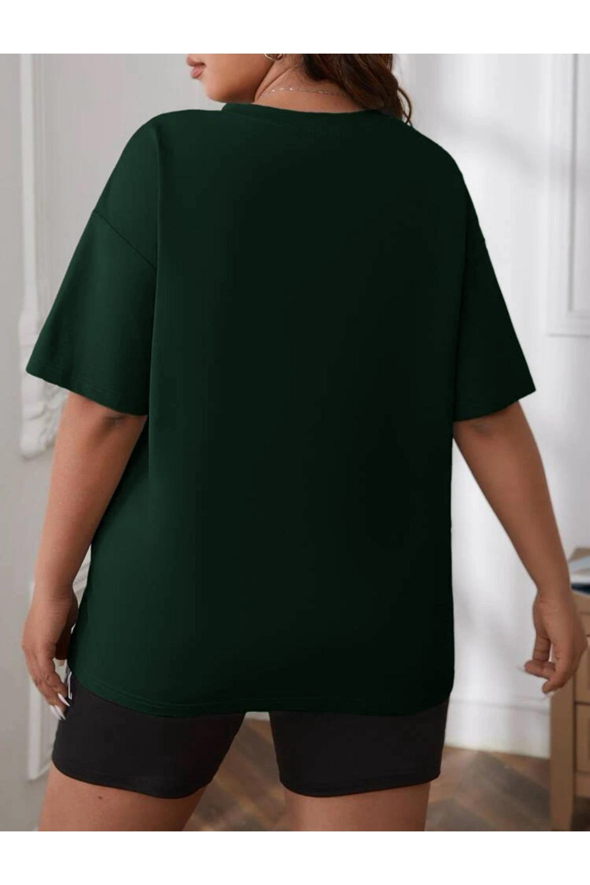 Büyük Beden Geniş Kalıp  Tshirt Serisi ( OVERSİZE-CURVE )Unisex