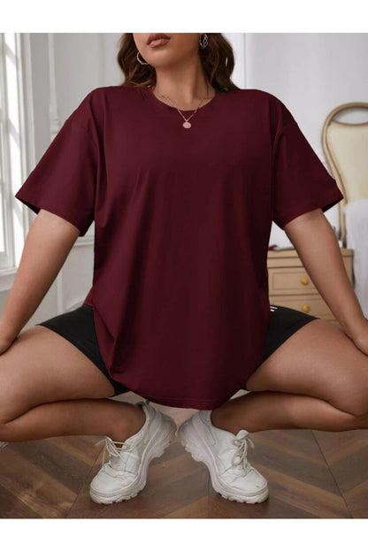 Büyük Beden Geniş Kalıp  Tshirt Serisi ( OVERSİZE-CURVE )Unisex