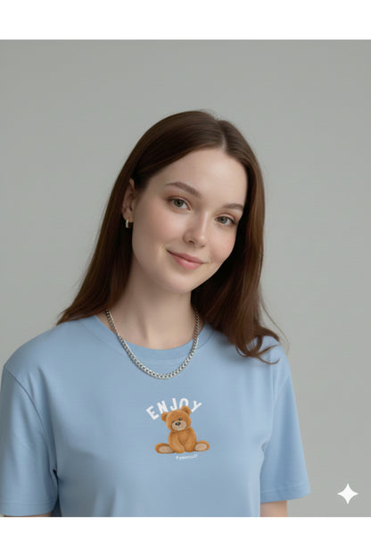 ENJOY Ayıcık Kadın T-Shirt