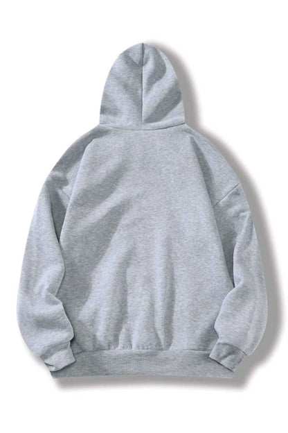 Miami Baskılı Oversize Spor Sweatshirt