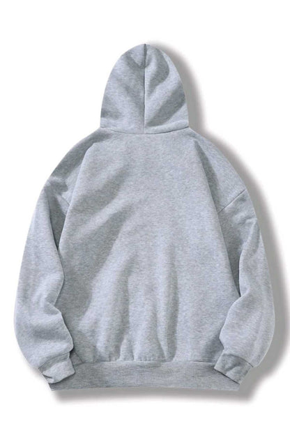 Los Angeles 1991 Baskılı Oversize Spor Sweatshirt Hoodie