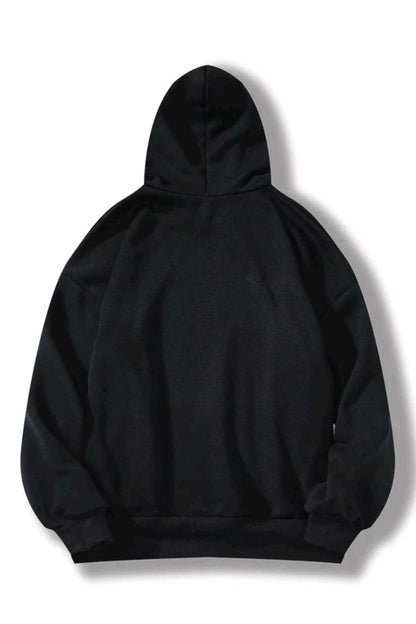 Los Angeles 1991 Baskılı Oversize Spor Sweatshirt Hoodie