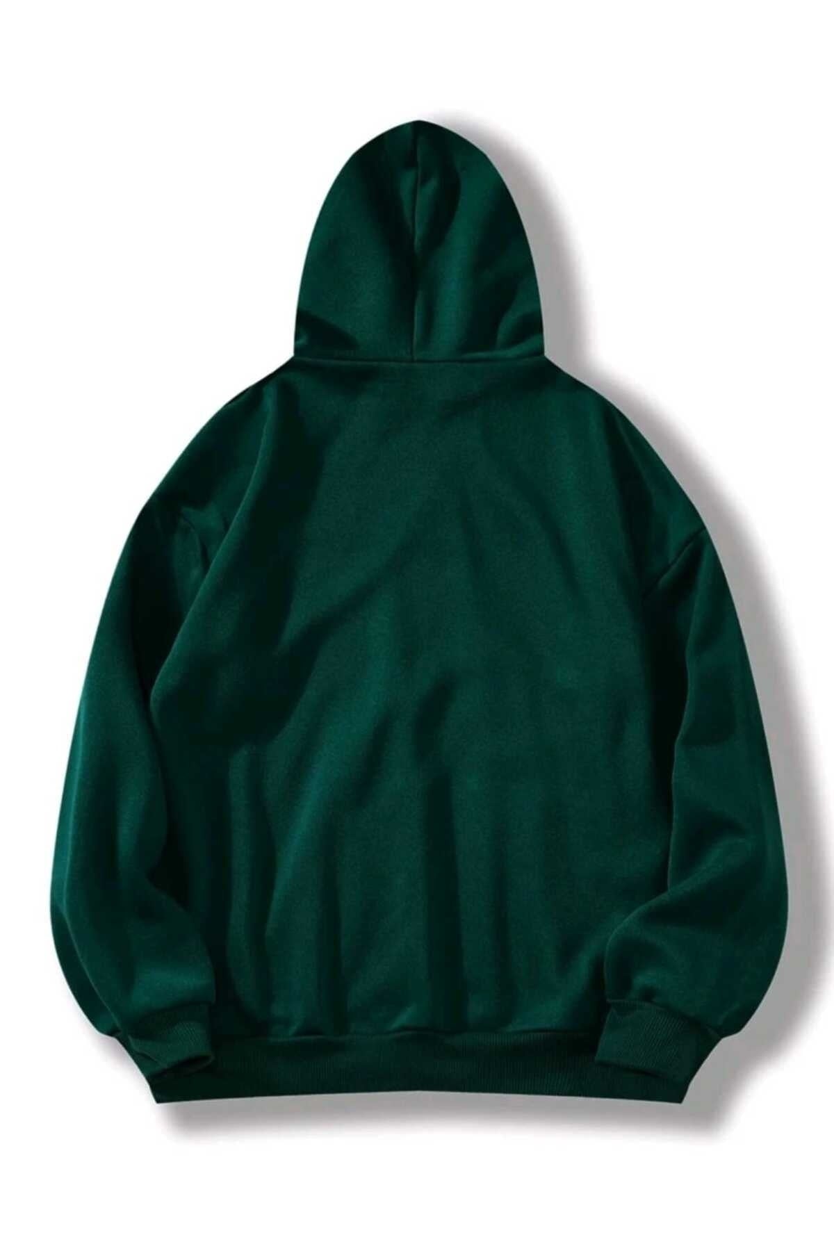 Los Angeles 1991 Baskılı Oversize Spor Sweatshirt Hoodie