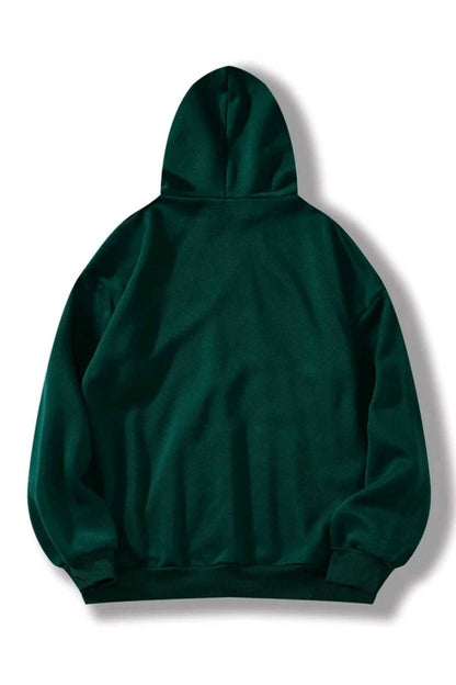 Los Angeles 1991 Baskılı Oversize Spor Sweatshirt Hoodie