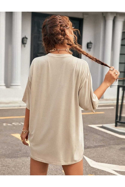 Oversize Kalıp Renkli Kedi Baskılı Unisex Tshirt