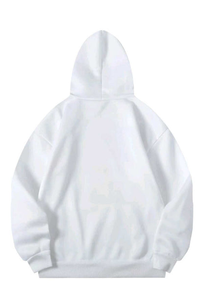 New York Queens Sweatshirt Hoodie Kapşonlu Pamuk Oversize